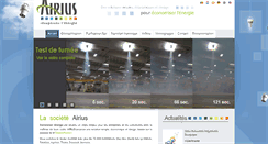 Desktop Screenshot of airius.fr