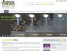 Tablet Screenshot of airius.fr